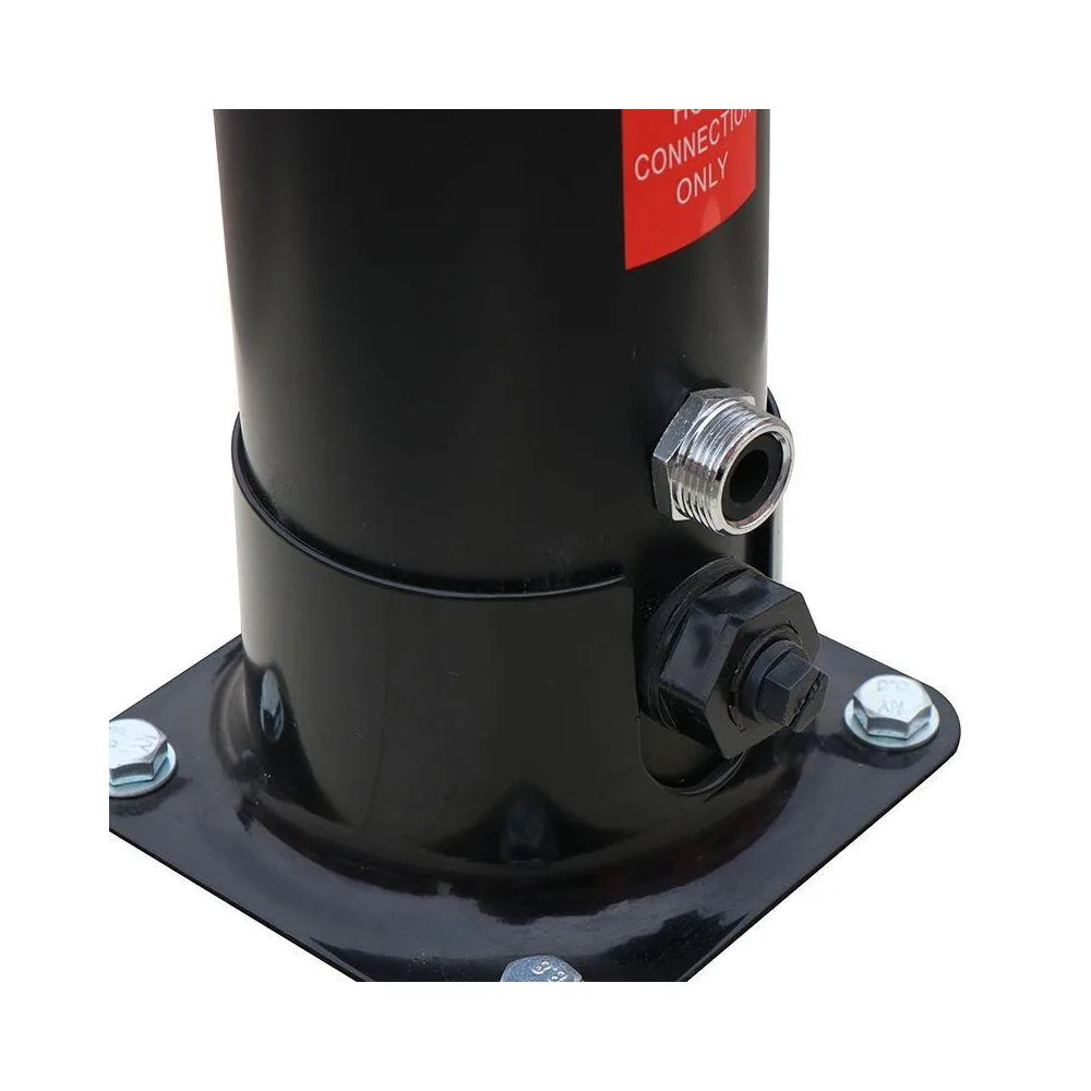 Plano o detalle técnico de Ducha Solar Exterior Valaz – 18 Litros con Agua Fría y Caliente (vista 6)