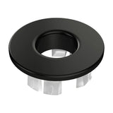 Matte black overflow trim with perfect fit for sink by Valaz