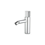 Rubinetto bidet con bocca dritta e corpo rotondo con miscelatore in ottone cromato Bidasoa di Valaz