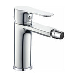 Bidet faucet round single handle chromed Viar by Valaz