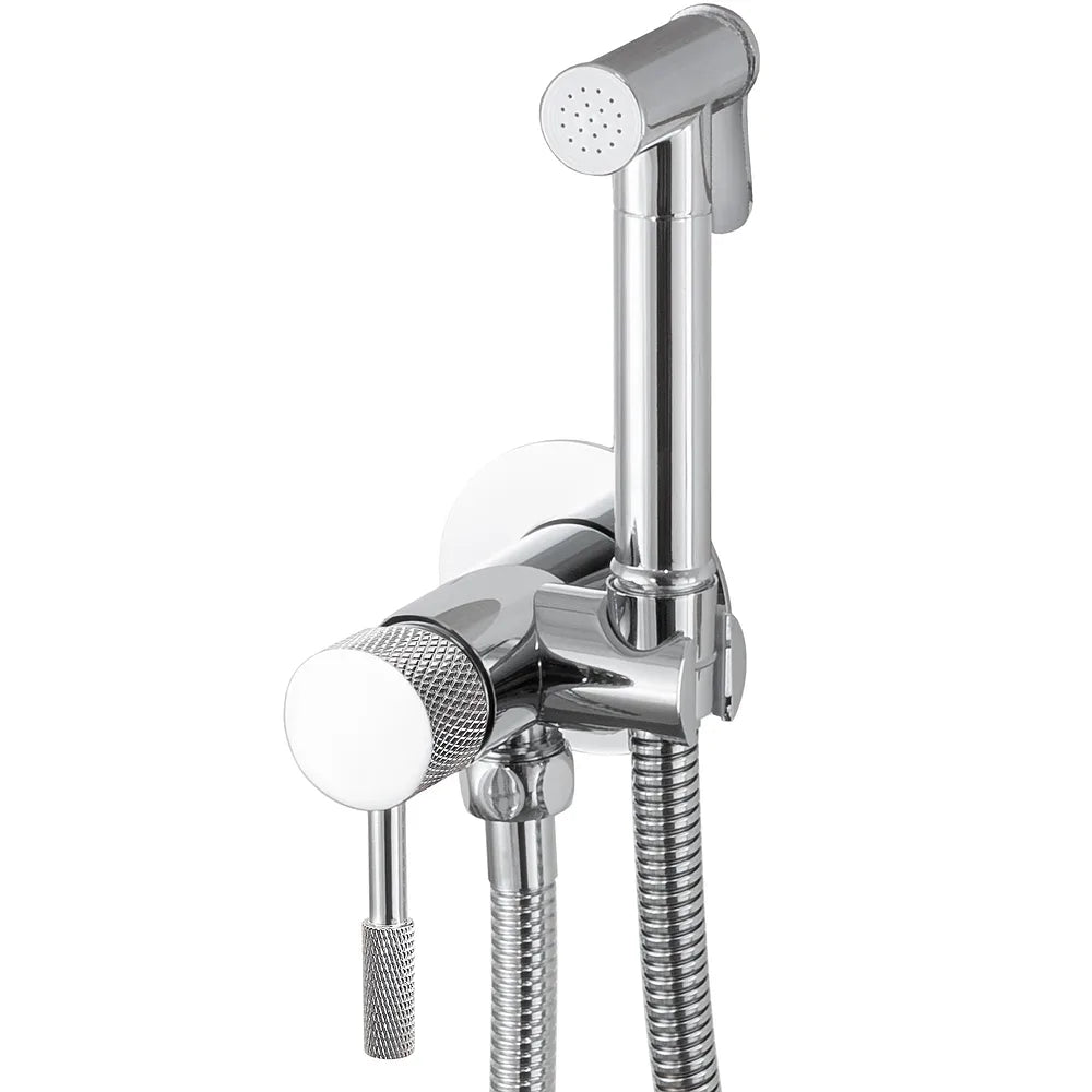 Grifo de bidet empotrado redondo cromado acabado maneta luxury Torina de Valaz Valaz