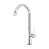 Kitchen faucet single handle chrome with 360 degree swivel spout Flumen by Valaz