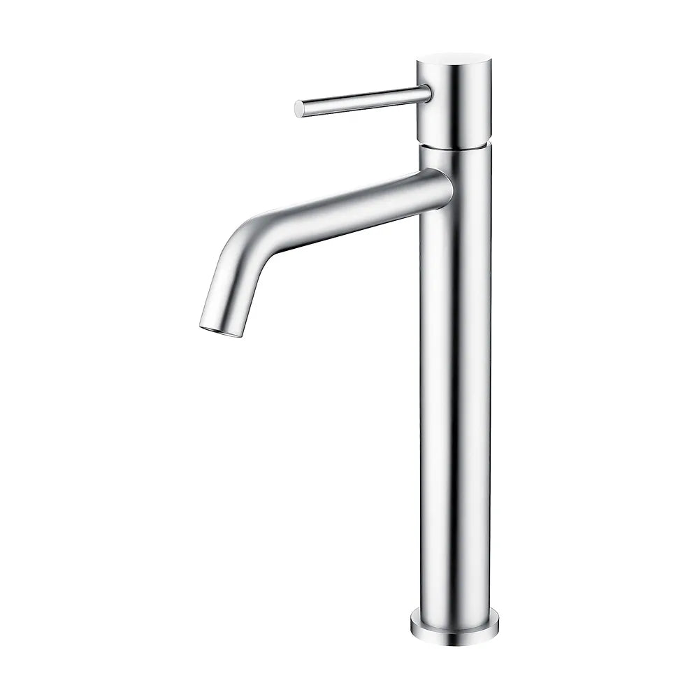 Grifo de lavabo alto para pica monomando redondo en cromado Ebro de Valaz Valaz