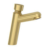 Lavatory faucet with timer push button matte gold with PVD protection Navia by Valaz