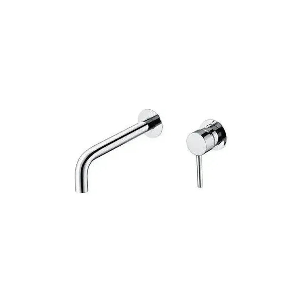 Grifo de lavabo empotrado a pared monomando de 23,7 cm en cromado Deva de Valaz Valaz
