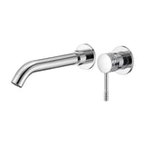 Rubinetto lavabo incasso monocomando con maniglia luxury in cromato Ofin di Valaz