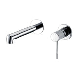 Rubinetto lavabo incasso monocomando con maniglia luxury in cromato Torina di Valaz