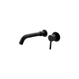 Rubinetto da lavabo incasso monocomando in ottone nero opaco Guadiana di Valaz