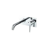 Rubinetto lavabo incasso monocomando in ottone cromato Jucar di Valaz