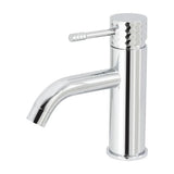 Rubinetto lavabo monocomando con maniglia luxury in cromato Oda di Valaz