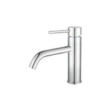 Rubinetto monocomando per lavabo ad acqua fredda rotondo in ottone cromato Ason di Valaz