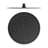 Rociador redondo 40cm acero inox negro mate de Valaz