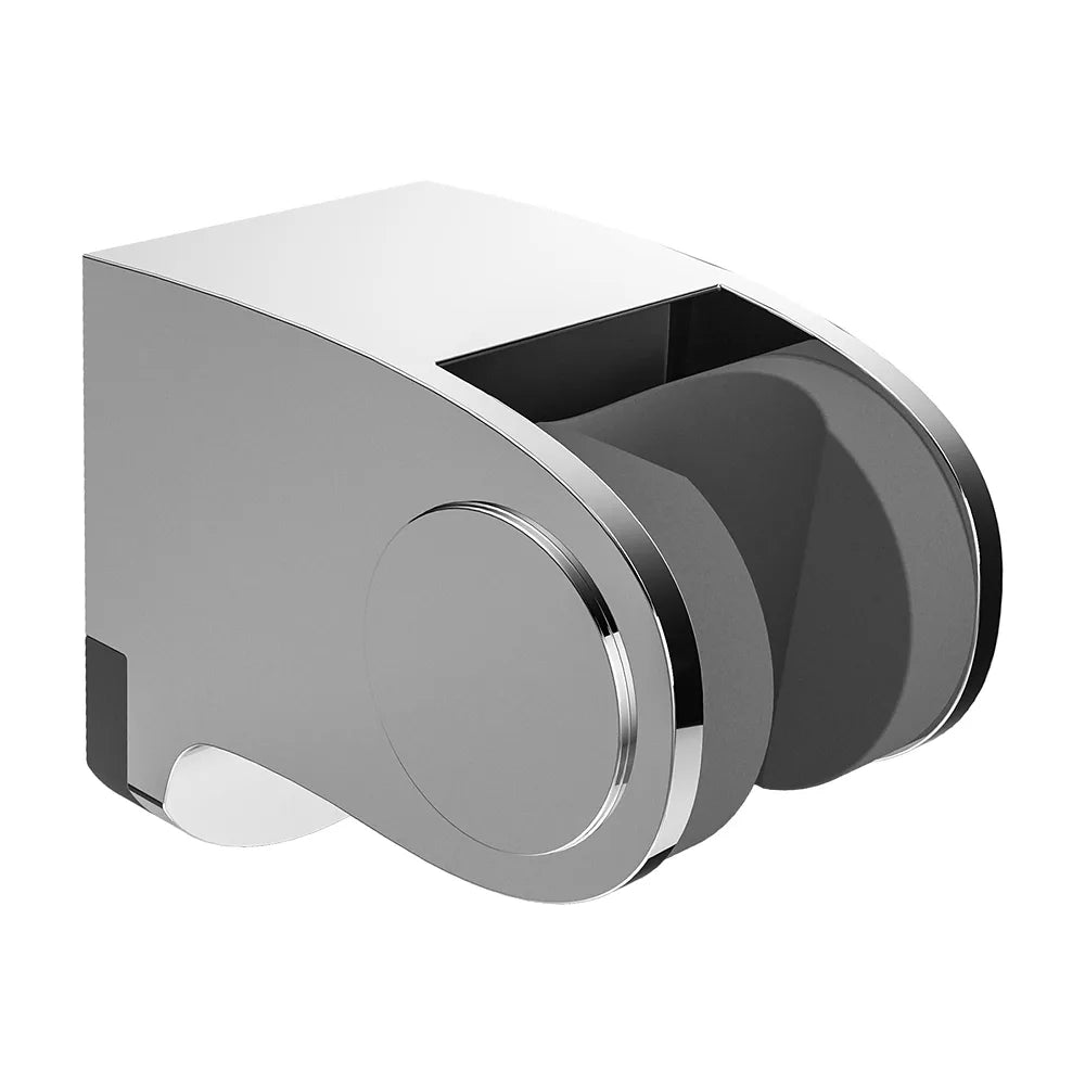Soporte alcachofa de mano en PVC cromo inclinable de Valaz Valaz
