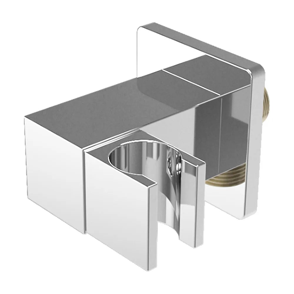 Soporte de alcachofa de mano cuadrado inclinable cromado de Valaz Valaz