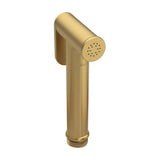 Doccetta per bidet incassata design rotondo oro opaco con protezione PVD di Valaz