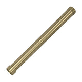 Tubo alargador de ducha Extensor elegante y dorado cepillado 30 cm de Valaz