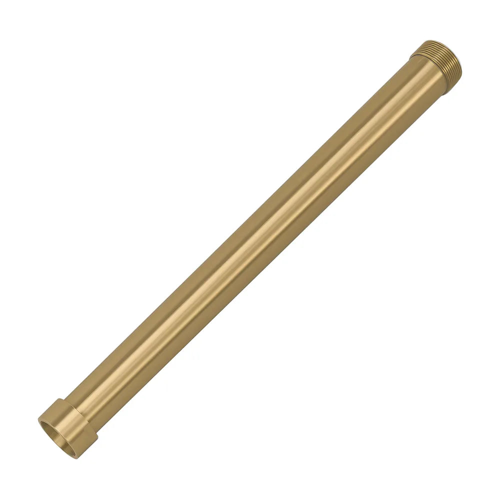 Tubo alargador de ducha oro mate 30 cm con protección PVD Valaz Valaz
