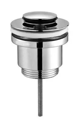 Válvula de clic clac cromada de latón pequeña Källa 0