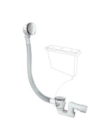 Válvula de desagüe estilo click clack apta para bañera con rebosadero y toma de drenaje Complementos Tres
