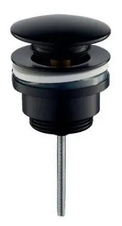 Válvulas clic clac compactas negras de latón Källa 0