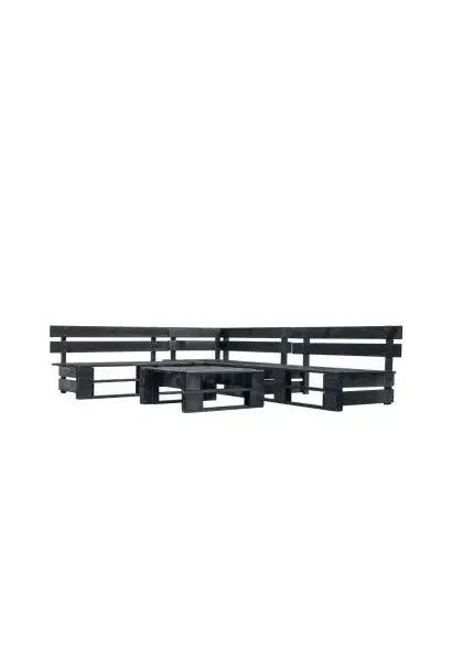 vidaxl_277420_set_de_muebles_de_palés_para_jardín_de_4_piezas_fabricado_en_madera_de_pino_en_color_negro_0