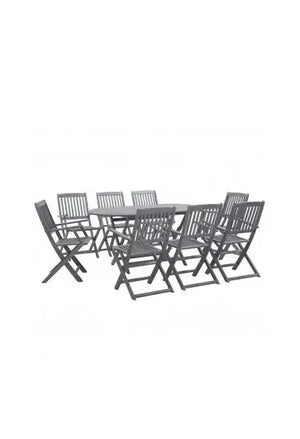 vidaxl_278924_juego_de_comedor_plegable_para_jardín_de_9_piezas_de_madera_de_acacia_acabado_color_gris_0