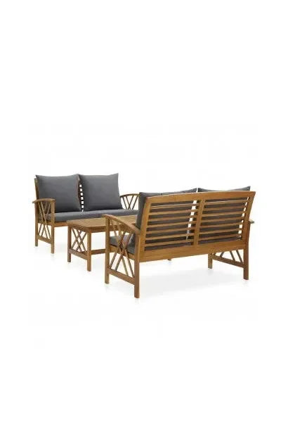 vidaxl_3057992_conjunto_de_jardín_de_3_piezas_de_bancos_y_mesa_de_madera_de_acacia_con_cojines_gris_oscuro_vida_xl_0