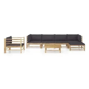 vidaxl_3058200_set_de_muebles_para_el_jardín_de_7_piezas_fabricados_en_bambú_con_cojines_en_color_gris_oscuro_1