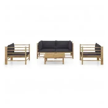 vidaxl_3058208_conjunto_de_muebles_de_exterior_5_piezas_de_bambú_con_cojines_gris_oscuro_1