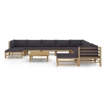 vidaxl_3058224_set_de_muebles_para_el_jardín_de_11_piezas_fabricado_en_bambú_con_cojines_en_color_gris_oscuro_1