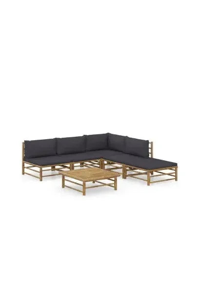 vidaxl_3058236_set_de_muebles_para_el_jardín_de_6_piezas_fabricados_en_bambú_con_cojines_de_color_gris_oscuro_0