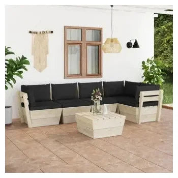 vidaxl_3063571_conjunto_de_muebles_de_jardín_de_6_piezas_de_madera_de_abeto_con_cojines_negros_1