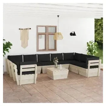 vidaxl_3063631_juego_de_muebles_de_10_piezas_para_jardín_de_palets_en_madera_y_cojines_negros_vida_xl_1