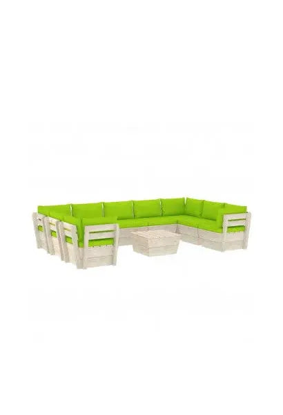 vidaxl_3063635_juego_de_muebles_de_10_piezas_para_jardín_de_palets_de_madera_y_cojines_en_color_verde_vida_xl_0