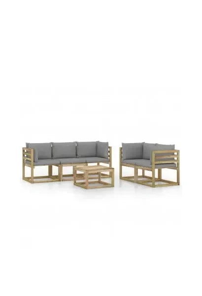 vidaxl_3064975_conjunto_de_jardín_de_6_piezas_de_sofás_y_mesa_de_madera_de_pino_con_cojines_gris_vida_xl_0