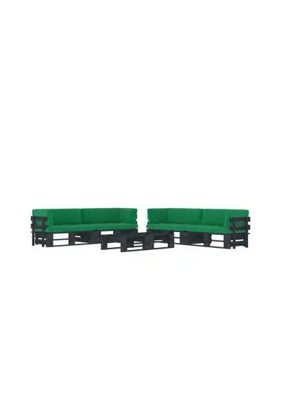 vidaxl_3067014_muebles_de_palets_de_6_piezas_con_cojines_fabricados_en_madera_y_poliéster_de_color_negro_y_verde_0