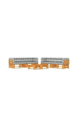 VIDAXL 3067034 Muebles de palets de 6 piezas fabricados en madera de color marrón miel y gris de vidaXL