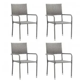 vidaxl_3072498_mesa_de_acacia_con_4_sillas_fabricadas_en_ratán_y_acero_150x_72x90_cm_gris_antracita_3