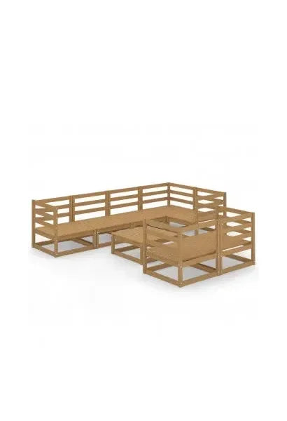 vidaxl_3075652_juego_de_muebles_de_jardín_color_marrón_miel_con_8_piezas_de_madera_maciza_de_pino_0