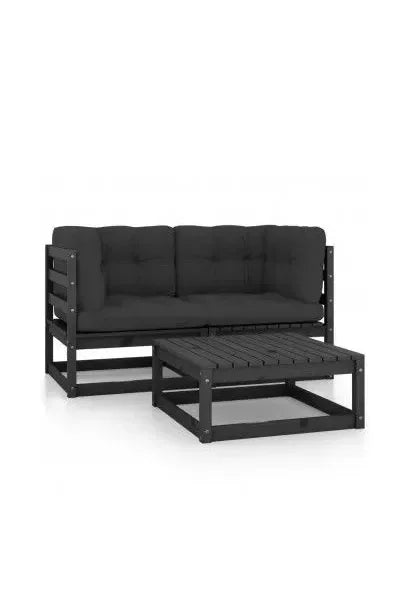 vidaxl_3076303_juego_de_muebles_de_jardín_de_3_piezas_de_madera_pino_maciza_color_negro_y_cojines_gris_antracita_vida_xl_0