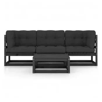 vidaxl_3076378_conjunto_de_muebles_de_jardín_de_4_piezas_de_madera_de_pino_maciza_negra_y_cojines_gris_antracita_vida_xl_1