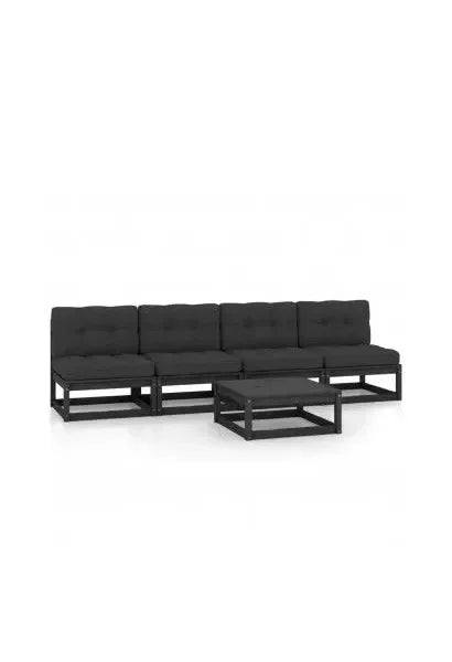 vidaxl_3076398_juego_de_cuatro_sofás_modulares_sin_reposabrazos_y_una_mesa_de_centro_de_exterior_negro_vida_xl_0