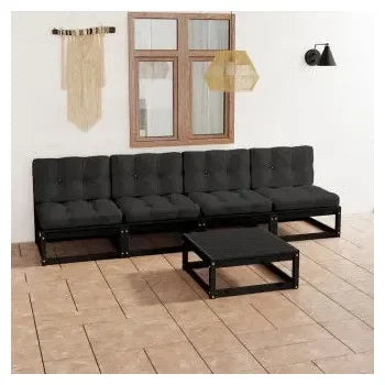 vidaxl_3076398_juego_de_cuatro_sofás_modulares_sin_reposabrazos_y_una_mesa_de_centro_de_exterior_negro_vida_xl_1
