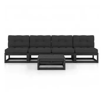 vidaxl_3076398_juego_de_cuatro_sofás_modulares_sin_reposabrazos_y_una_mesa_de_centro_de_exterior_negro_vida_xl_2
