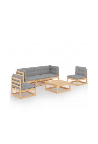vidaxl_3076444_conjunto_de_muebles_para_exterior_de_color_gris_y_marrón_de_madera_de_pino_maciza_0