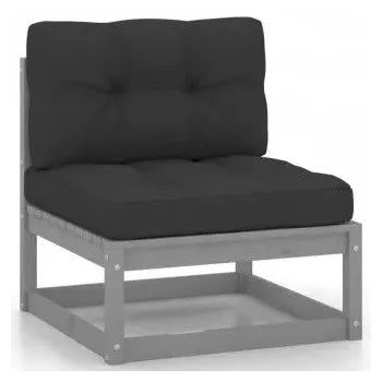 vidaxl_3076446_conjunto_para_jardín_de_6_piezas_de_mesa_con_sofás_de_madera_de_pino_gris_y_cojines_color_gris_antracita_oscuro_4
