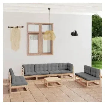 vidaxl_3076484_conjunto_mobiliario_de_jardín_fabricado_en_madera_de_pino_marrón_y_con_cojines_en_color_gris_vida_xl_1