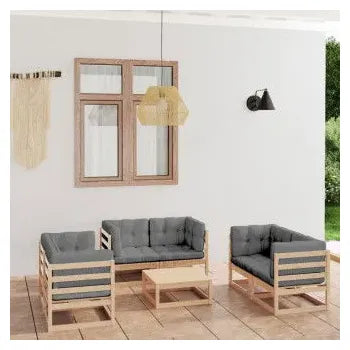 vidaxl_3076494_conjunto_de_sofás_con_mesa_de_jardín_de_6_piezas_en_madera_de_pino_marrón_y_gris_1