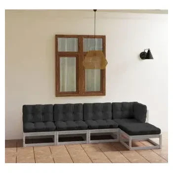 vidaxl_3076565_conjunto_de_muebles_de_pino_para_exterior_de_5_piezas_color_blanco_con_cojines_antracita_oscuro_vida_xl_1