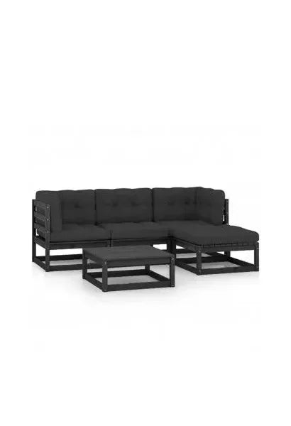 vidaxl_3076583_conjunto_negro_de_muebles_para_jardín_de_madera_de_pino_macizo_con_cojines_color_gris_antracita_vida_xl_0
